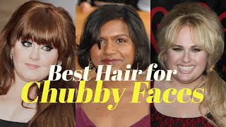 Best Hairstyles for Chubby Cheeks amp Double Chin [upl. by Rossen346]