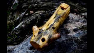 Branch wooden ocarina in G [upl. by Sirroned787]