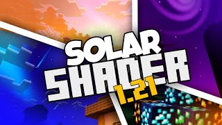 SOLAR SHADER para minecraft PE 121 — RENDER DRAGON [upl. by Fleischer]