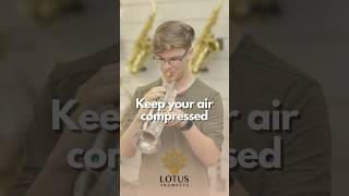 Keep your air compressed lotustrumpets trumpet mouthpiece adamrapa [upl. by Ecirual]