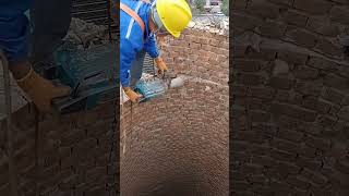 Manual Chimney Demolition Process  Unique tools to boost efficiency and streamline work [upl. by Genvieve710]