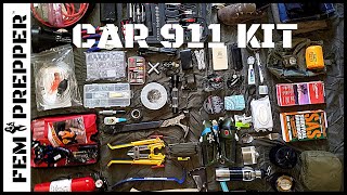 CAR SURVIVAL KIT  EMERGENCY BUG OUT VEHICLE [upl. by Randolph]