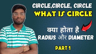 circle  radius  diameter  what is circle  examples [upl. by Medor833]