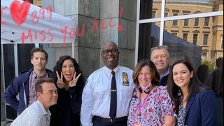 The Cast Say Goodbye To Brooklyn 99  Brooklyn 99 Season 8 Behind The Scenes Week 11 [upl. by Errick]