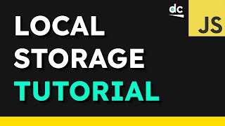 How to Use Local Storage in JavaScript [upl. by Delos]