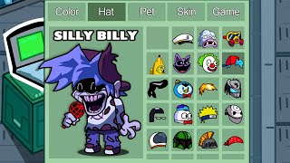 Silly billy FNF in Among Us ◉ funny animation  1000 iQ impostor [upl. by Repsag944]