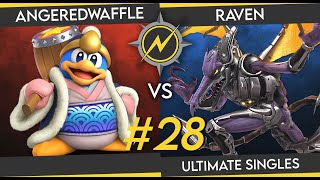 Thunderstrike 28  AngeredWaffle King Dedede vs Raven Ridley Sephiroth [upl. by Doowle]