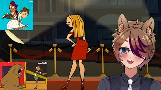 Total Drama Vtuber Reacts to Niagara Brawls for the First Time in a While plz dont strike me [upl. by Aran280]