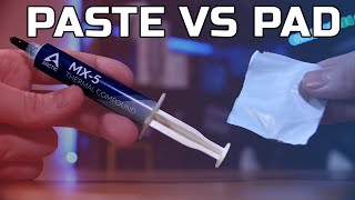 Thermal Paste vs Thermal Pad  Why don’t we use these [upl. by Ahseka]