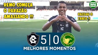 Remo x Canaã  1ª Rodada  Parazão 2024  Melhores Momentos [upl. by Aseneg]