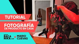 Tutorial fotografía de producto en casa [upl. by Llerref418]