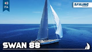 ITA SWAN 88  Prova Yacht a Vela  Sailing Channel [upl. by Gaskins352]