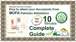 MOFA Attestation Process Ministery of Foreign Affairs AttestationMOFA degree attestationmofa [upl. by Rovert]