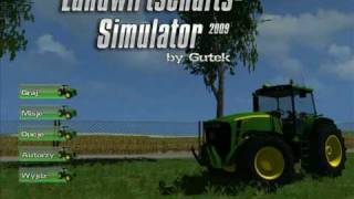 Landwirtschafts Simulator 2009  Menu mod by Gutek [upl. by Seda]