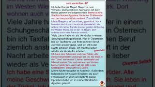 77 sich vorstellen – 2 B1 [upl. by Lolita]