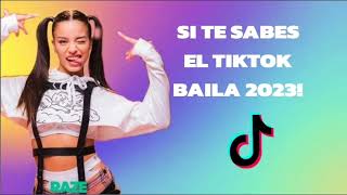 SI TE SABES EL TIKTOK BAILA 2023 🔥 MNYT [upl. by Ralyt]