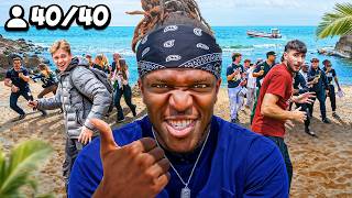 SIDEMEN ULTIMATE HIDE amp SEEK ON AN ISLAND vs 40 YOUTUBERS [upl. by Nethsa]