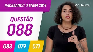 Enem 2019  História Antiguidade Clássica  Questão 88 branco [upl. by Amsab]