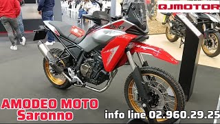 QJMOTOR NOVITÀ EICMA CON AMODEO MOTO [upl. by Elakram]