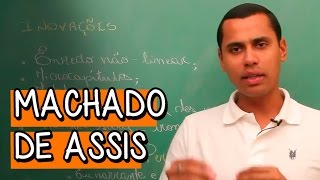 Machado de Assis Comentários Iniciais  Extensivo Português  Descomplica [upl. by Ayram]