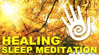 Guided Sleep Meditation Healing Sleep Meditation for Physical and Emotional Imbalances [upl. by Mailiw30]