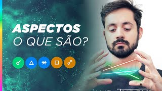 ASPECTOS NA ASTROLOGIA  O que são [upl. by Yendyc]