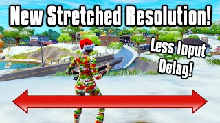 The BEST Stretched Resolution In Fortnite Chapter 3  Huge FPS Boost [upl. by Rosane]