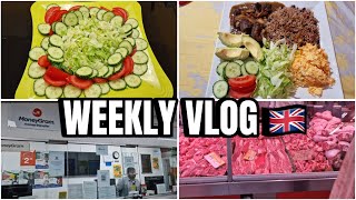 WEEKLY VLOG  TRIP TO DALSTON  RUNNING ERRANDS COOKING SUNDAY DINNER OXTAIL 🥘🇬🇧 [upl. by Kinimod]