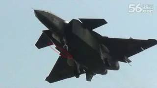 J 20 stealth fighter with Chinese indigenious missile launch bay opened [upl. by Ronica]