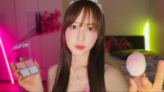 ASMR Toxic Princess Does Your Party Makeup Rolplay👑 [upl. by Chita719]