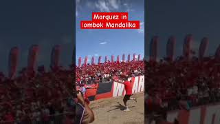 Marquez in the lombok Mandalika Indonesia moto GP Mandalika [upl. by Annaitsirk]