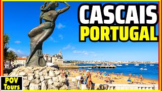 Cascais Portugal 😀Walking Tour of This Beautiful Town Close to Lisbon 4K [upl. by Humo718]