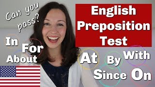 English Preposition QUIZ Do you know these 15 prepositions [upl. by Asirral]