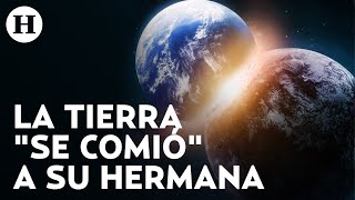 Estudio de China dice que la Tierra impactó otro planeta engullendo su masa y está en su núcleo [upl. by Ellehsram]