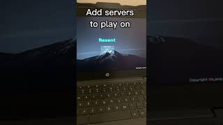 How to play Minecraft on a School Chromebook [upl. by Aikit413]