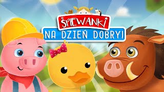 🐷 Śpiewanki na Dzień Dobry Bajki dla dzieci Guziec🐗Syrenka🧜‍♀️Wilk🐺 i Świnki🐷 odc 20 [upl. by Wallinga477]