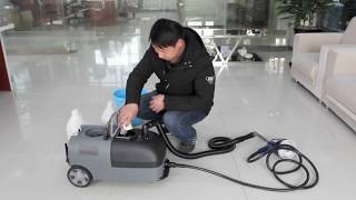 GMS2 Dry Foam Upholstery Sofa Cleaning Machine [upl. by Domenic]