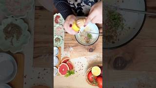 Secret to make the best yogurt sauce yogurtsauce recipe food türkiye asmr asmrfood ytshirts [upl. by Irakab432]