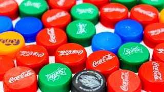 5 Ways To Reuse Plastic Bottle Caps [upl. by Uv990]