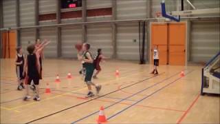 Gymles Basketbal 16 Spelvormen voor dribbelen en schieten [upl. by Hoppe]