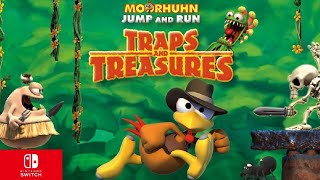 Moorhuhn Jump and Run Traps and Treasures Nintendo switch gameplay [upl. by Thursby]