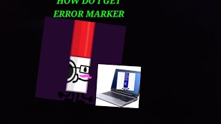 How to get Error Marker [upl. by Pfosi]