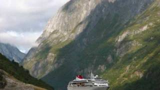 Fred Olsen Cruise Lines Braemar at Flaam and Olden [upl. by Ailisab124]