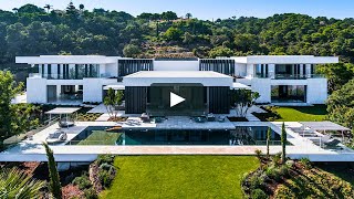 TOP 5 MODERN VILLA EUROPE 32 MILLION VILLA CULLINAN MARBELLA SPAIN [upl. by Kristofer]