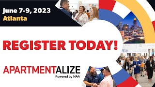 Apartmentalize Is Coming to Atlanta  June 79 2023 [upl. by Fabyola]