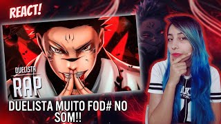 REACT I Sukuna Jujutsu Kaisen  O Mais Forte da História  Duelista [upl. by Eserrehs]