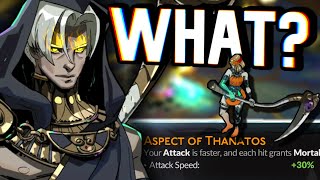 So they gave Thanatos aspect 30 attack speed  Hades 2 [upl. by Jaylene993]