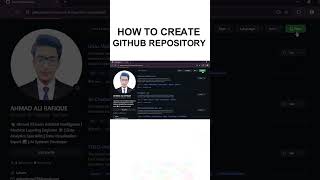 StepbyStep Guide How to Create a GitHub Repository  Beginners Tutorial [upl. by Nanine]