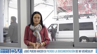 ¿Qué puedo hacer si pierdo la documentación de mi vehículo [upl. by Youngman]