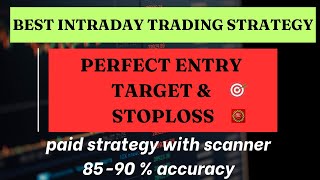 HIGH ACCURACY INTRADAY STRATEGY  INTRADAY TRADING STRATEGY WITH STOCK SELECTION CHARTINK SCANNER [upl. by Jocelyne942]